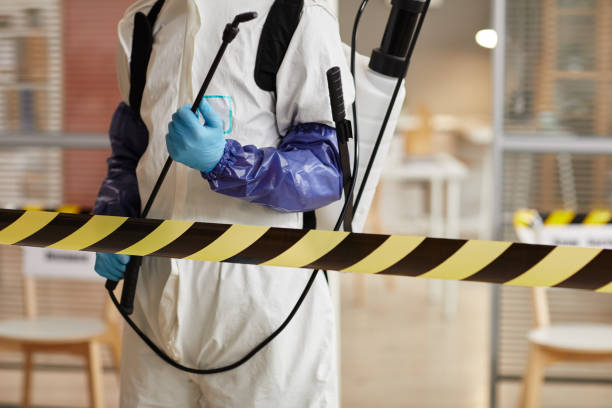 Professional Biohazard Cleanup technician working in Bayport, MN